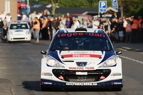 Ib Kragh og Mie Petersen vandt Tegee-Dan Rally.